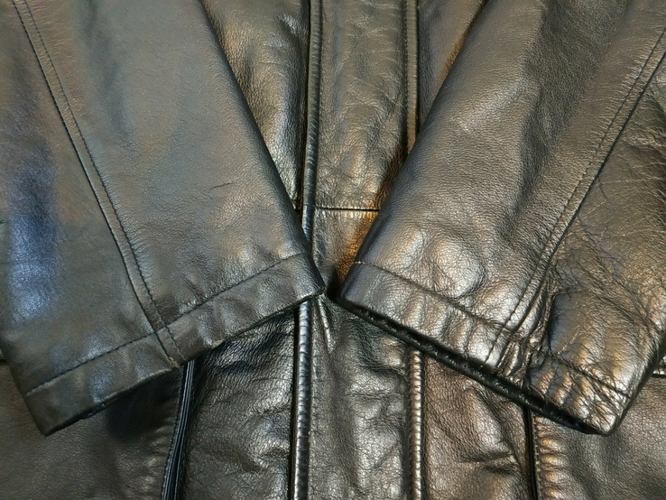 Куртка шкіряна чоловіча утеплена TRAPPER р-р 50, фото №7