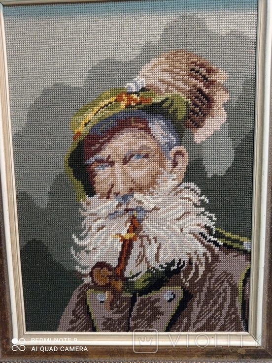 Tapestry Old Hunter, Bavaria, Germany. Original., photo number 8