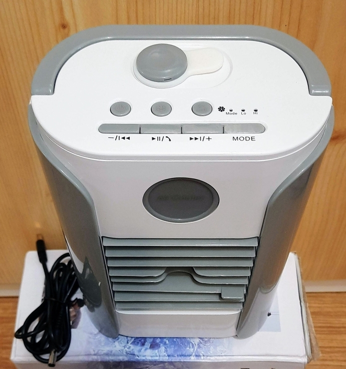 Климатизатор кондиционер 3 в 1, с функцией Bluetooth-динамика, радио, фото №3