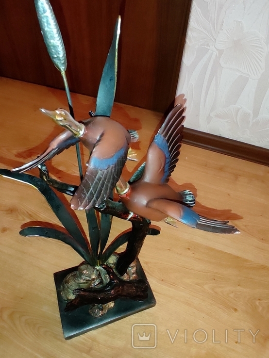 Авторская скульптура-композиция "Летят утки", фото №9