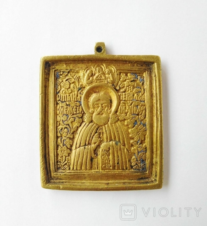 Икона Святой Сергий Радонежский, фото №2