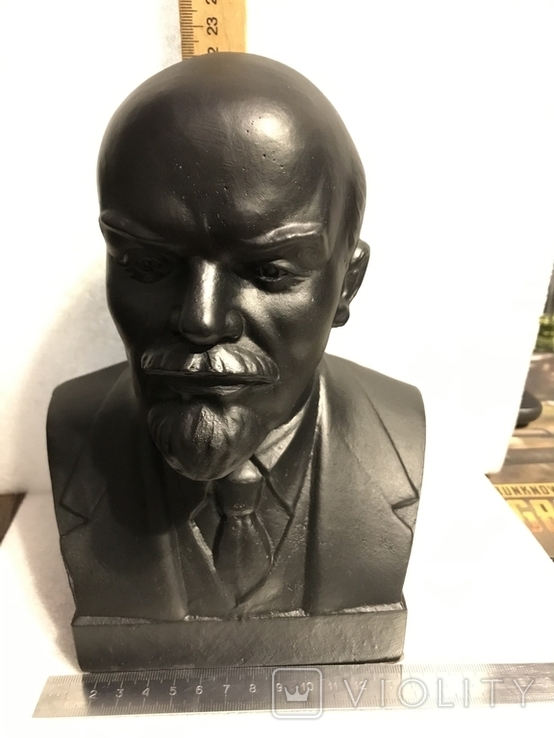 Ленин около 2 кг. скульптор Волков 1980 год., фото №5