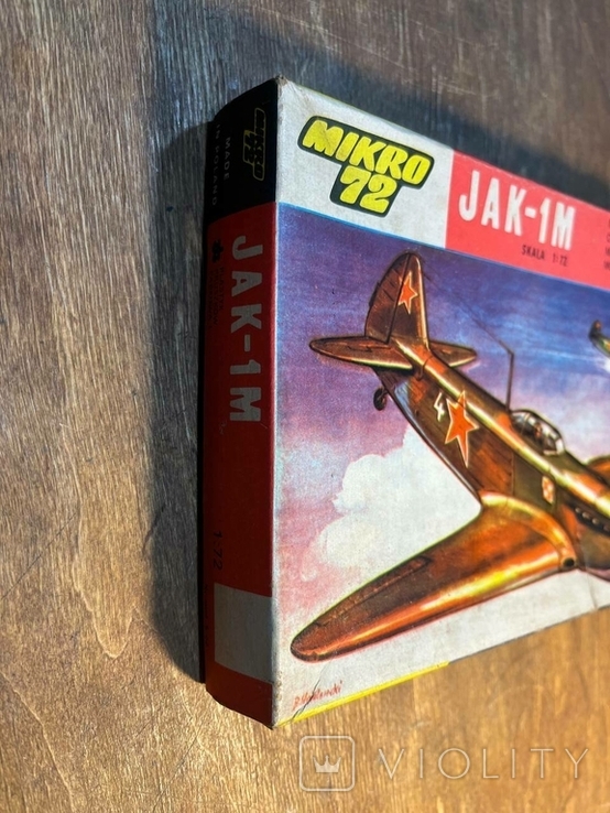 Збірна модель літака JAK-1М, фото №4