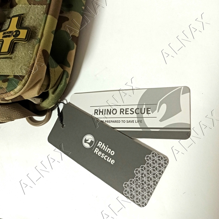 MOLLE отрывная аптечка RhinoRescue (мультикам)., photo number 13