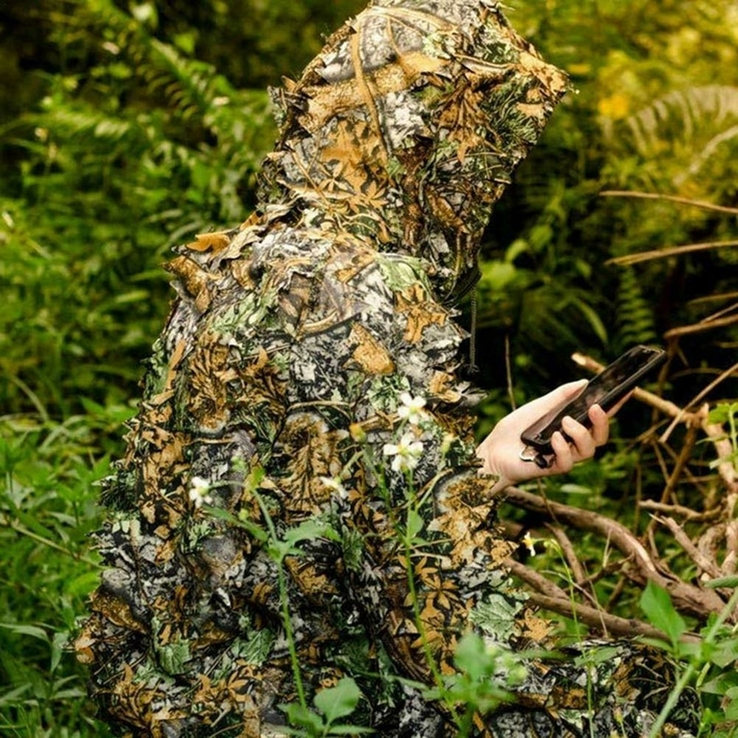 3D костюм Ghillie, камуфляжний костюм, photo number 11