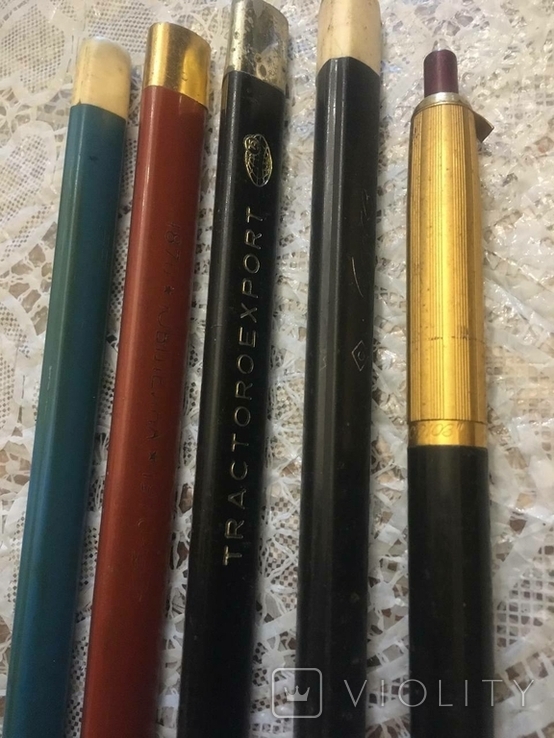 Кулькові ручки і одна для грифельної прута "Ленінградський союз", фото №3