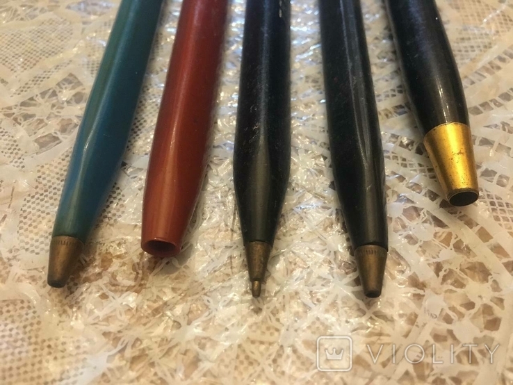 Кулькові ручки і одна для грифельної прута "Ленінградський союз", фото №4