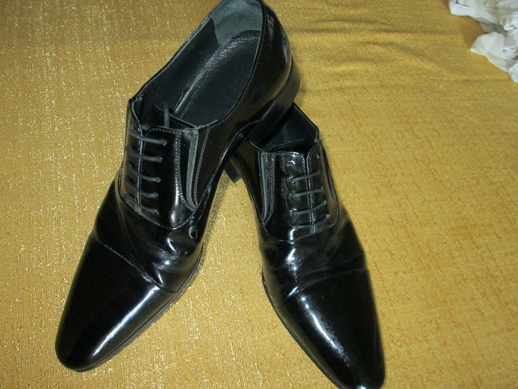 Туфлі шкіряні лакові,р.41, photo number 3
