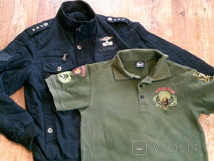 Польові куртки + + Airborne Usa тениска розм.М, фото №3