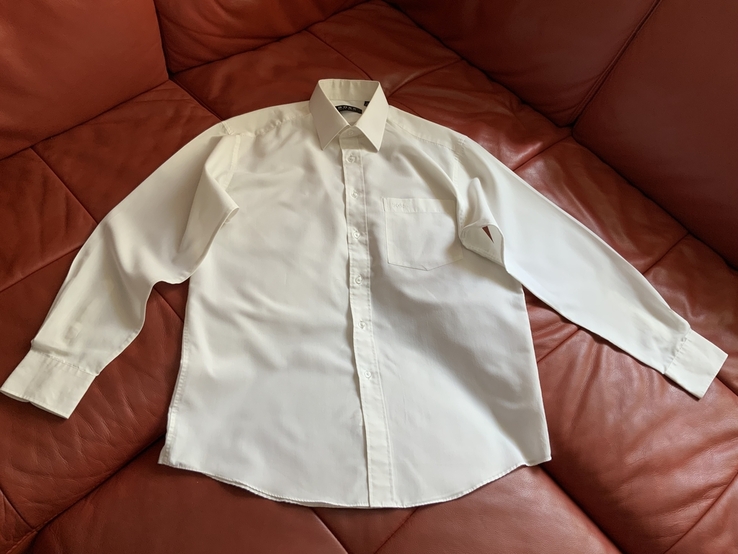Рубашка белая boss hugo boss, р.16 1/2, photo number 2