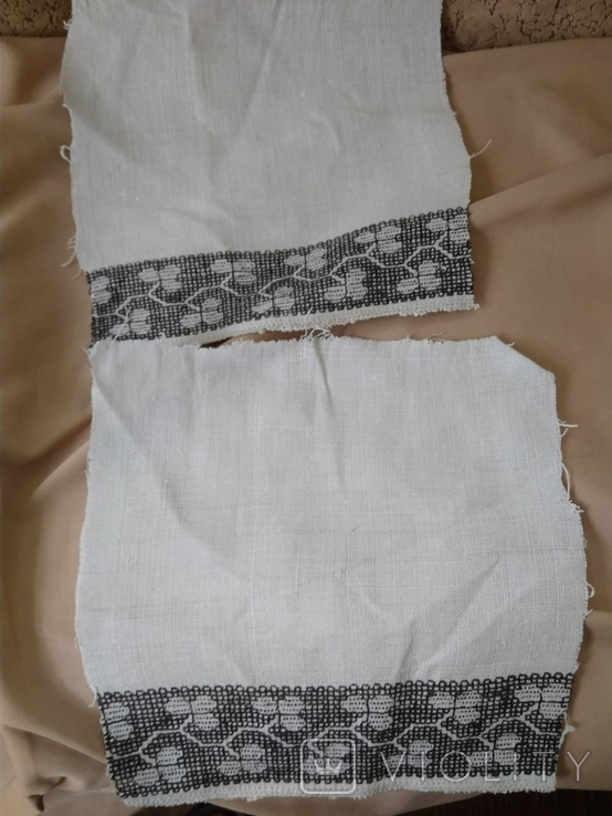 Уставки і рукава від старовинноі сорочки, фото №5
