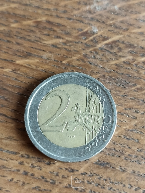 2 євро, пам'ятна, Італія, Турін, фото №4
