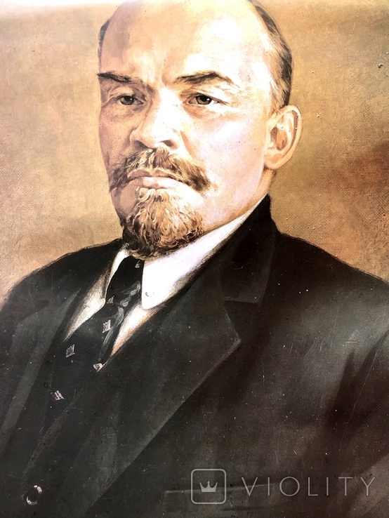 Плакат. Фото Ленин 1988, фото №3