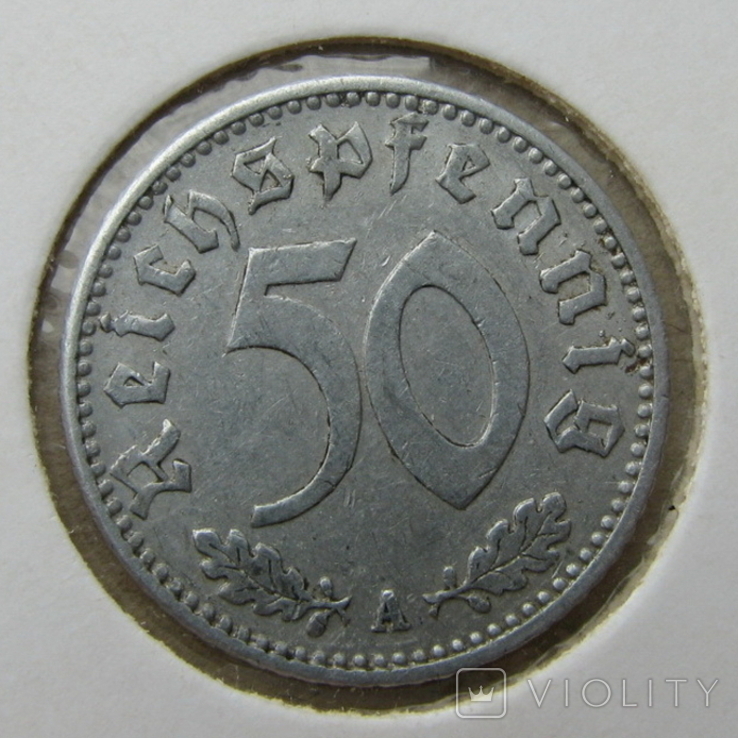 50 пфеннигов 1941, фото №2