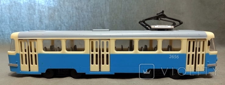 Трамвай Play Smart 1:54 Tatra T3SU Флот: світло та звук, фото №4