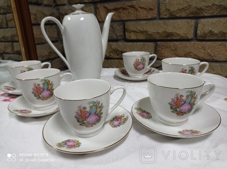 Tea and coffee set "Madonna" for 6 persons, 13 pieces, from Germany, photo number 8