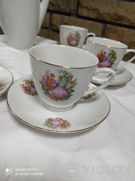 Tea and coffee set "Madonna" for 6 persons, 13 pieces, from Germany, photo number 10