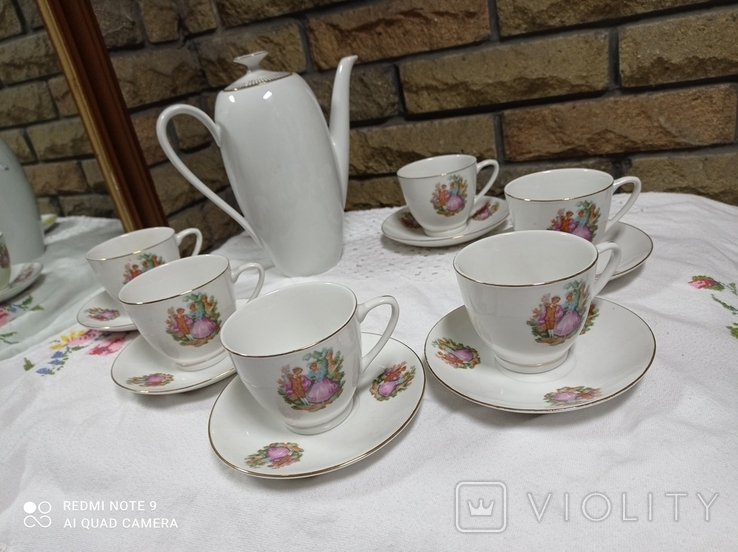 Tea and coffee set "Madonna" for 6 persons, 13 pieces, from Germany, photo number 12