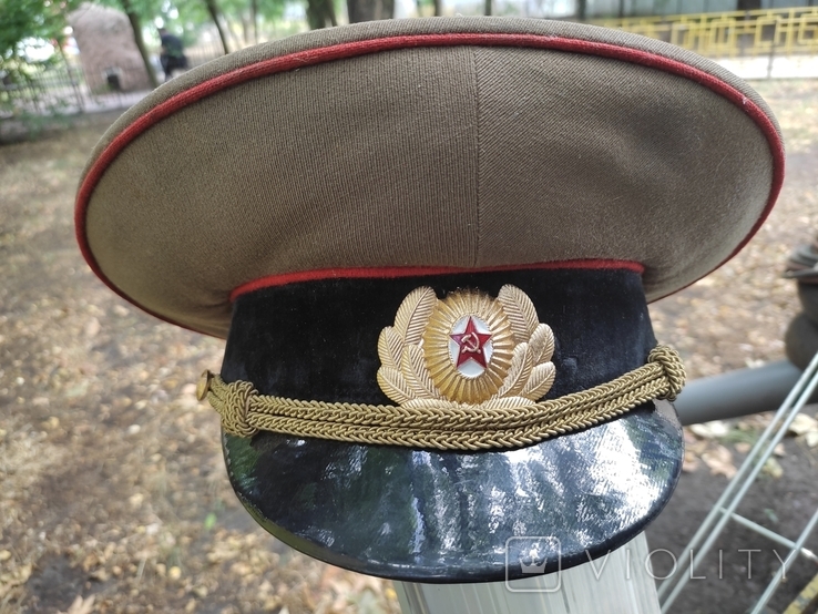 Vintage. Officer's cap (customized).USSR, photo number 2