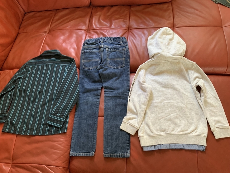 Комплект джинсы Old Navy, Topolino на мальчика 7-8 лет, фото №7