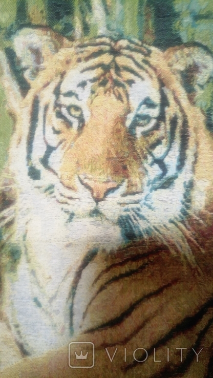 Tapestry "Tiger" 0.46 * 0.46cm. New. 2pcs per lot, photo number 4