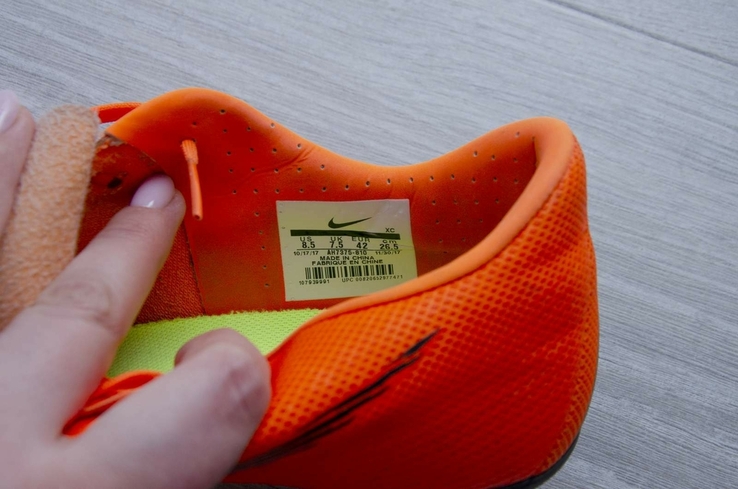 Бутсы Nike Mercurial Vapor 12 Academy. Устілка 25,5 см, фото №10