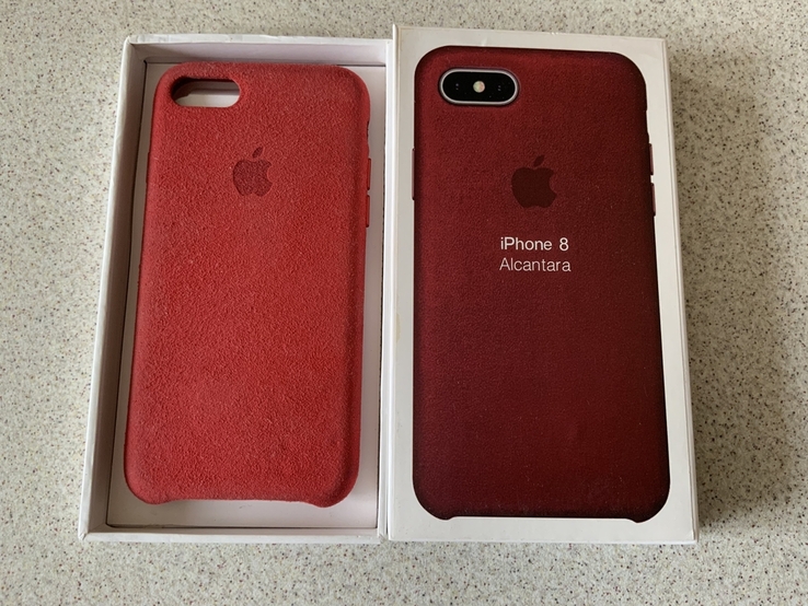 Кожаный чехол IPhone 7,8 leather case, фото №2