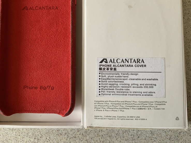 Кожаный чехол IPhone 7,8 leather case, numer zdjęcia 4