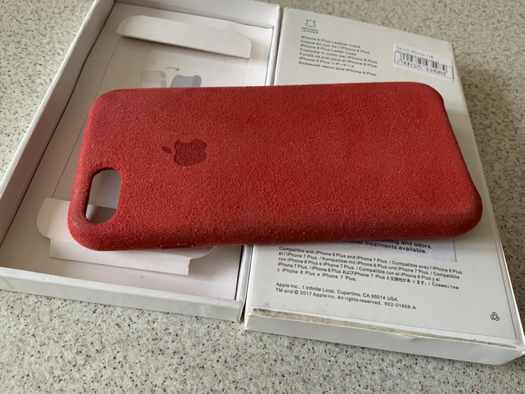 Кожаный чехол IPhone 7,8 leather case, фото №6