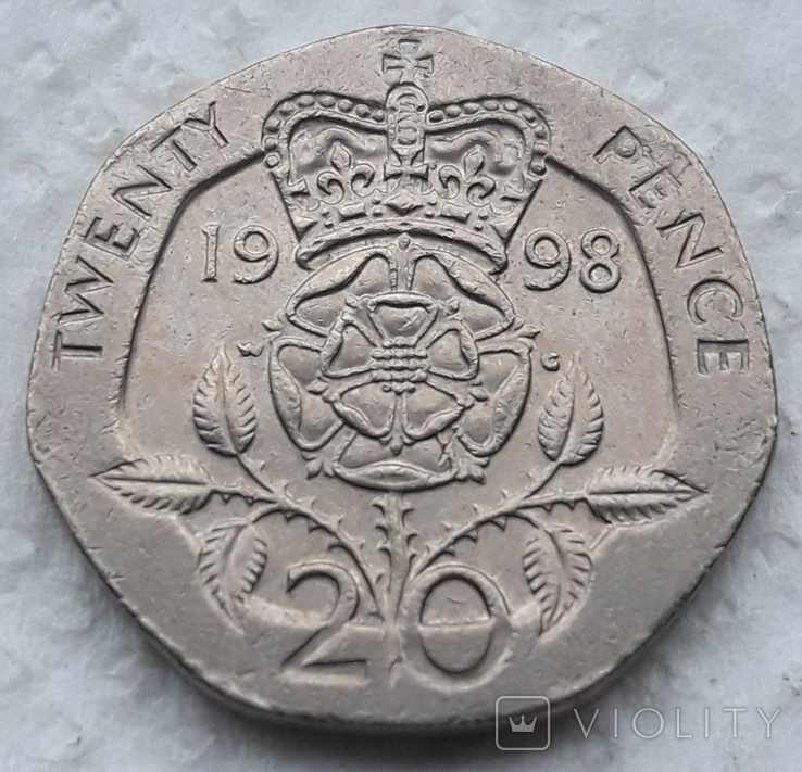 Great Britain 20 pence 1998