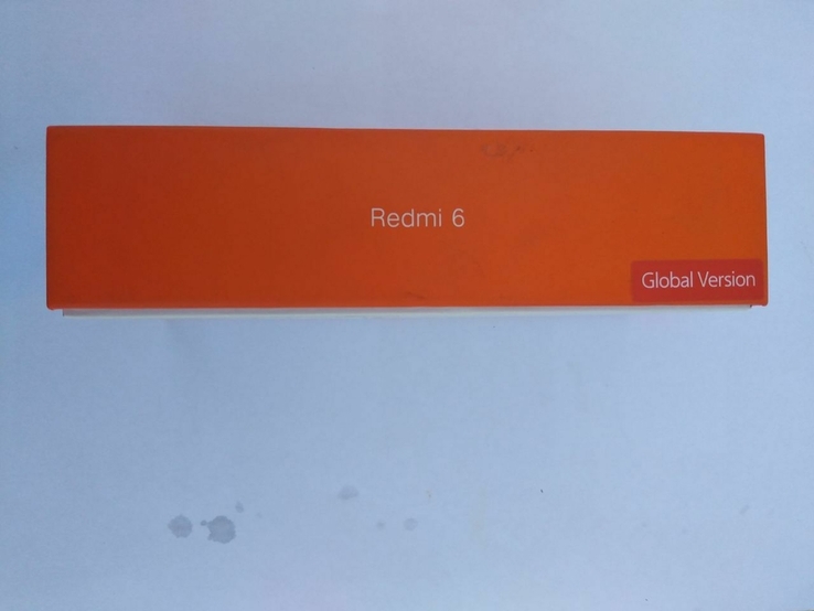 Коробка с смартфона Redmi 6, фото №3