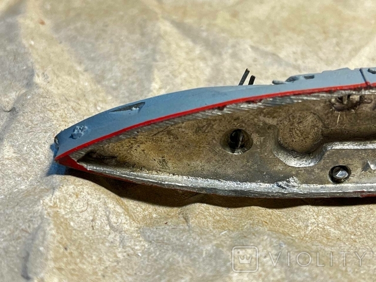 Маcштабна модель корабель олово лот Navis model, фото №7