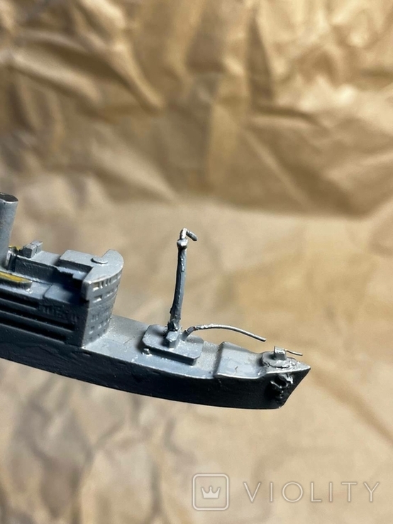 Маcштабна модель корабель олово лот 11, фото №4