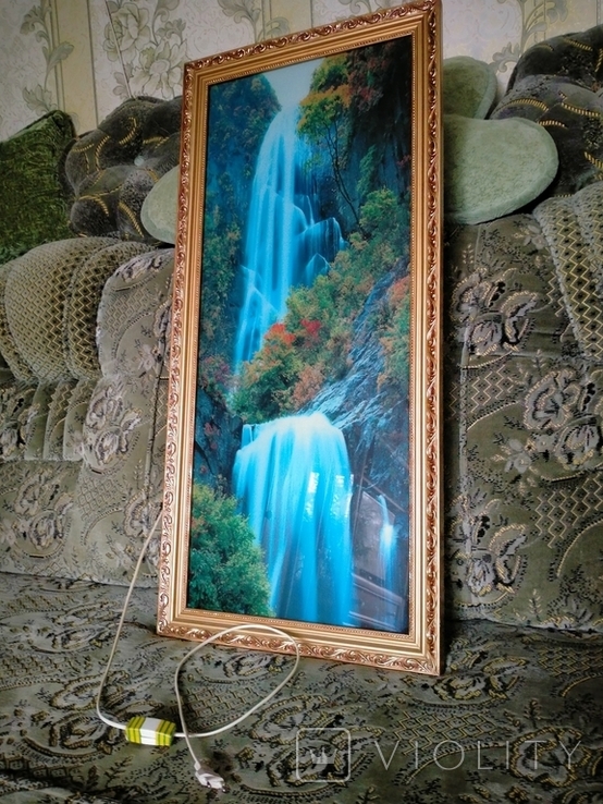 Жива картина "Водоспад", фото №11