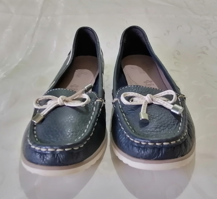 Туфлі жіночі лофери шкіряні Footglove розмір 36, фото №3