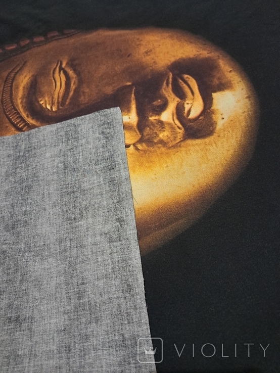 Будда, голова Будды, фото принт, декор на стену 88/67 см, фото №6