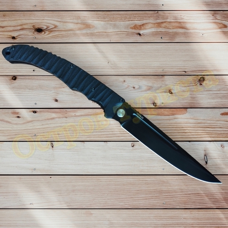 Нож складной Аватар Black Нокс сталь D2 (31см) China, numer zdjęcia 6