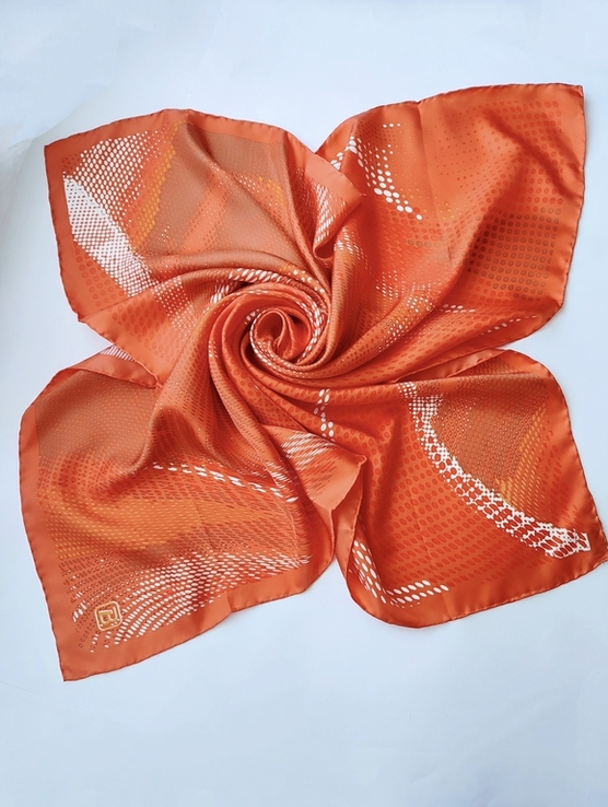 100% шовковий платок хустка Balmain Limited Edition, photo number 7