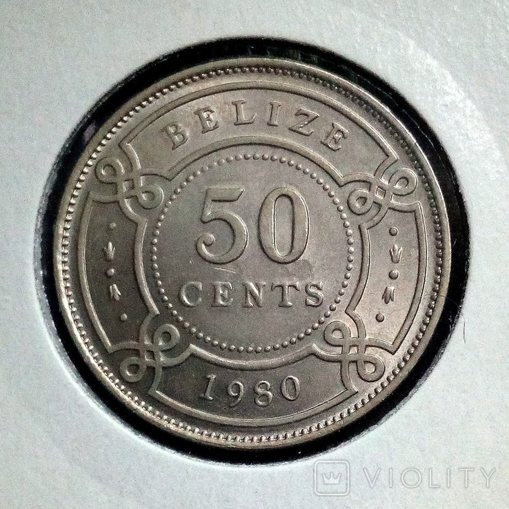 Белиз 50 центов 1980 г. - Елизавета II, фото №5