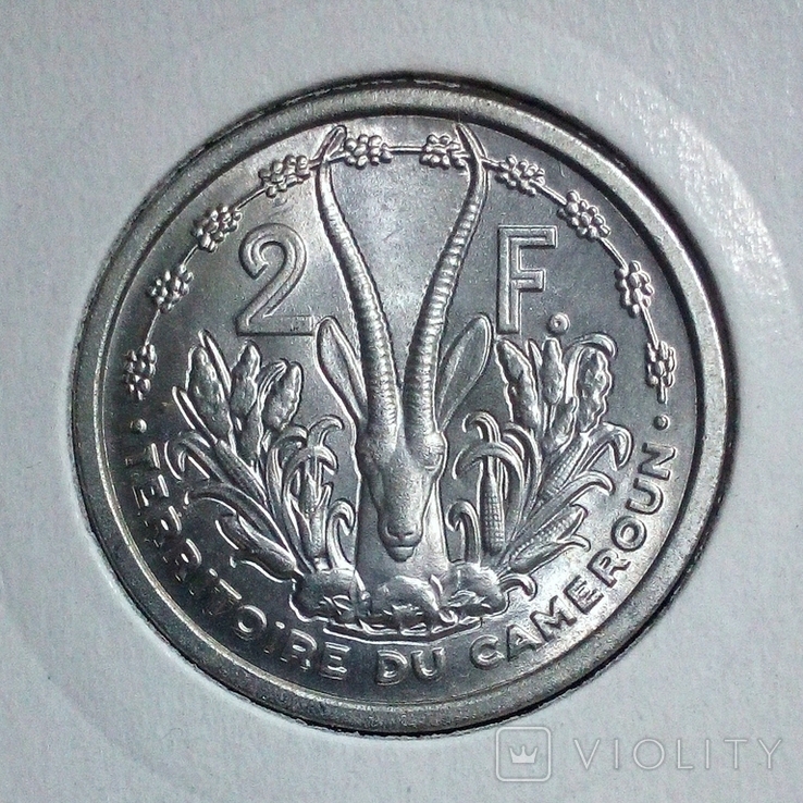 Камерун 2 франка 1948 г., фото №4
