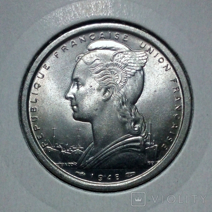 Камерун 2 франка 1948 г., фото №5