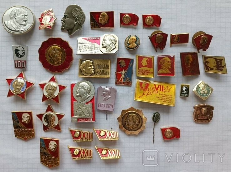 Значки Ленин СССР, фото №2