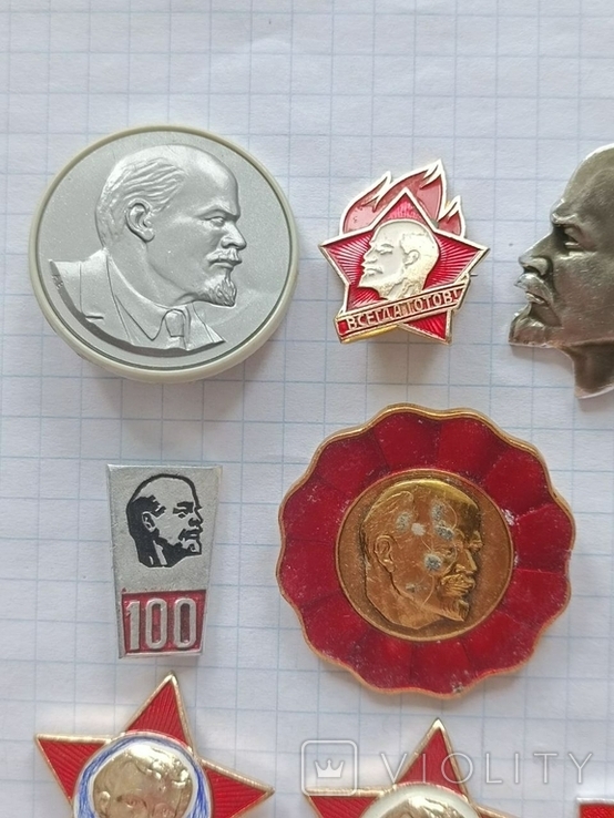 Значки Ленин СССР, фото №3
