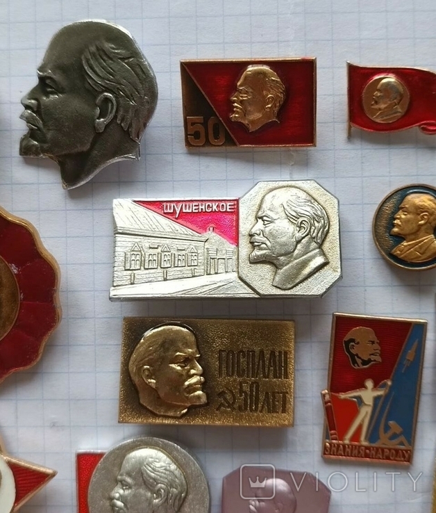 Значки Ленин СССР, фото №4