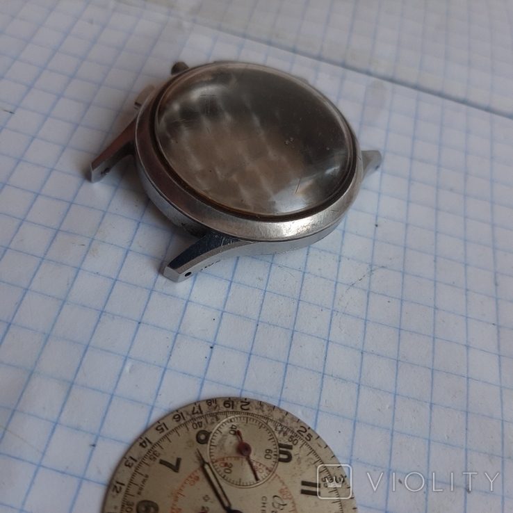 Механические хронограф breitling chronomat 217012 стальной корпус циферблат стрелки, фото №7