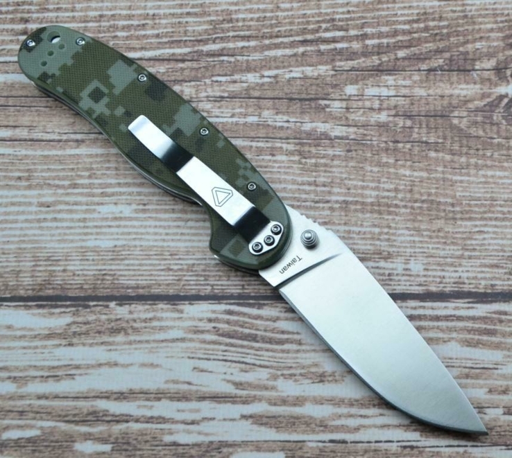 Нож Ontario Rat Model 1 camo replica, фото №3