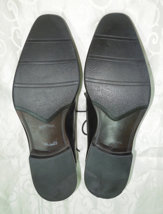 Туфлі чоловічі шкіряні чорні розмір 42,5, фото №8
