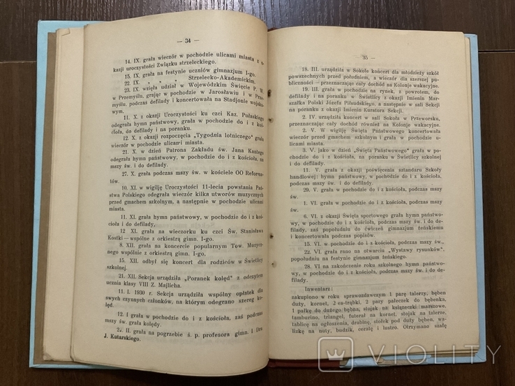 Ярослав 1930 Звіт Дирекції Гімназії, фото №6