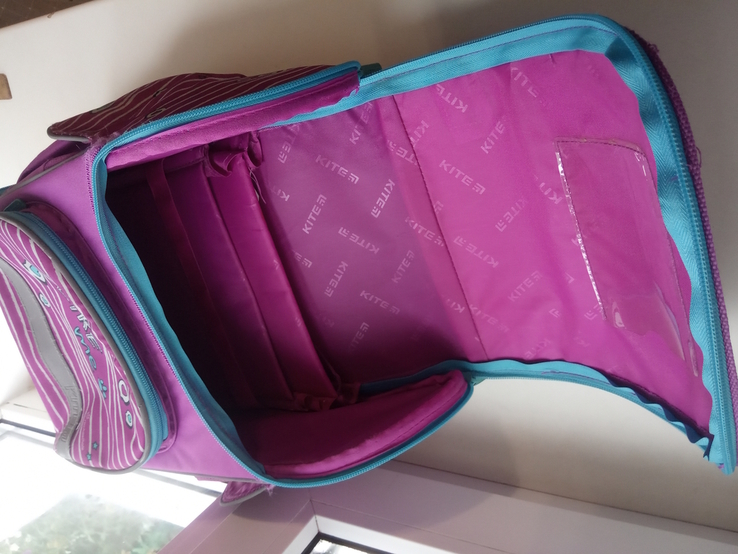 Рюкзак дитячий KITE, б/в, розміри: 36х26 см. і товщіна 14 см., фото №8