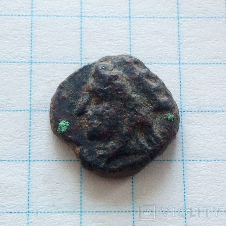 Ольвия, халк (Тихе - Лучник) 360 - 350 гг. до н.э., фото №2
